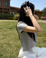 Mekene stripe T‑shirt