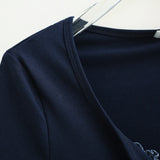 ルカ ストライプ タイ カーディガンTシャツ