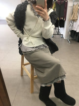 Movi Fluffy Fine Wool Muffler (4 Colors)