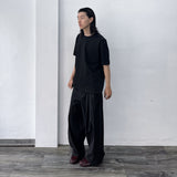 Oversized Pleated Trousers