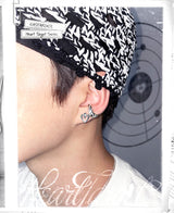 SMALL HEART TARGET EARRING