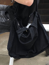 Canva Washed Damaged Big Bag 2C