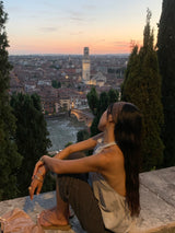 [Ofom]ワイド カプリ パンツ