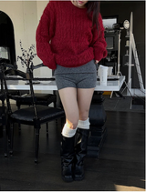 [F/W] Knit short pants