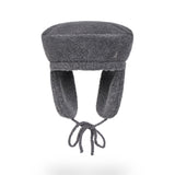 VA Stud Fly Wool Beret / Gray