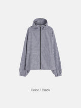 Vera Checked Windbreaker (2color)