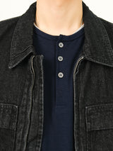 HIP Crop Pocket Denim Jacket