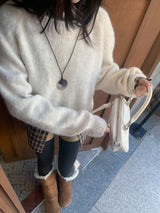 Lorne Soft Airy Raglan Long Sleeve Knit