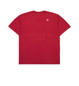[24SS] AE ロゴ半袖Tシャツ レッド