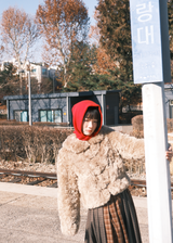 Fur Jacket / Beige