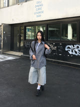 ピンチ サイド スナップ バミューダ パンツ(5c)