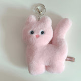 キティフォーク人形キーホルダー (pink)