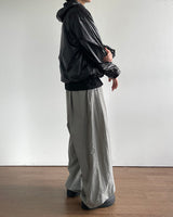 Wave Zipper Hood Windbreaker