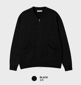 Daily Two-Way Knit Zip-Up