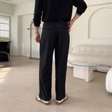 LMN Rie Pintuck Stripe Slacks (3 colors)