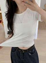 HT ベーシックラウンドショートスリーブTシャツ (6color)
