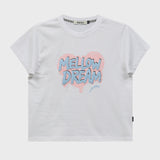 MELLOW DREAM スケッチハート半袖Tシャツ