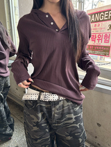 [Unisex] Relax golgi hood sleeves(4color)