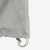 FRONT ZIP CARGO PANTS ASH GREY