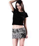 7656 HOTFIX T-SHIRTS BLACK