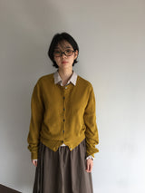 Fine Merino Wool Cardigan (8color)