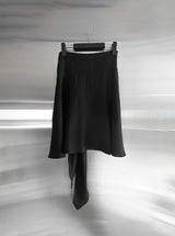 Elo Knot Nylon Midi Skirt
