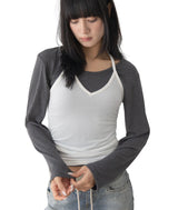 Dono Velvet Halter Tank