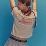 ダンスクラブクロップTシャツ