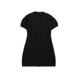 リボンパフニットドレス (2COLORS)