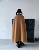 ケープウーレンコート (CAMEL)