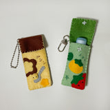 [MADE] Pudding Lip balm Key ring