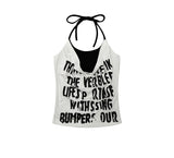 Ayla Graffiti Layer Halter