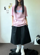 Starlight Camo Patch Sagging Bermuda Shorts 2color
