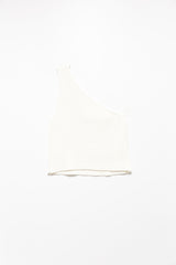 one shoulder sleeveless top(4colors)