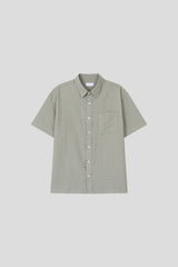 Lee Checekd Half Shirt