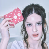 Dot button wallet_purple