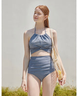 Jennie Top and Bottom Set Blue