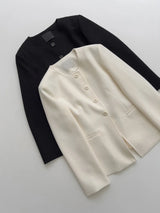 Twill Glass Round Jacket