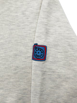 ALARM OVERFIT HOODIE OATMEAL GRAY_UNISEX