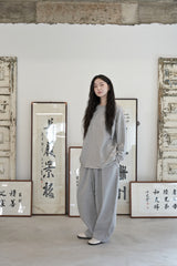 ヴィンテージ P. ダイイングカットアウトボックスTシャツ (Gray)