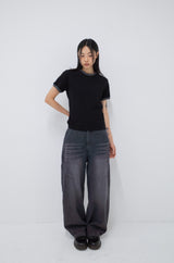 BPT Symbol Logo Ringer Tee Black