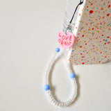 [MADE]Pink Love-Bubble Bead Strap