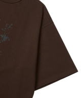 Roses Short Sleeve _ Brown