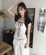 [ silver angel🩶 ] fair wing over cotton wide pt