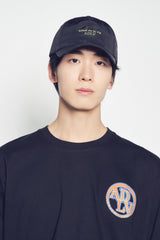 25SS CHECK RIPSTOP STRING BALL CAP BLACK