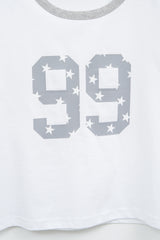 (W) スターナンバートップ (3color)