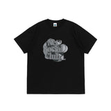 3D CHROME TEE (BLACK)