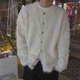 Pleddy Angora Shaggy Cardigan (3color)