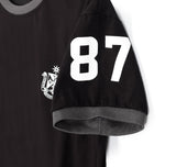 トラン 87 エンブレム リンガー ショートスリーブ Tシャツ