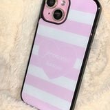 heart stripe phone case - magsafe